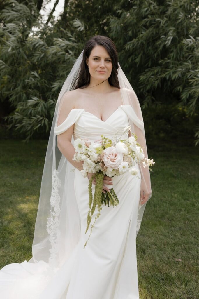 Full glam bridal makeup by Taylor Savage Beauty