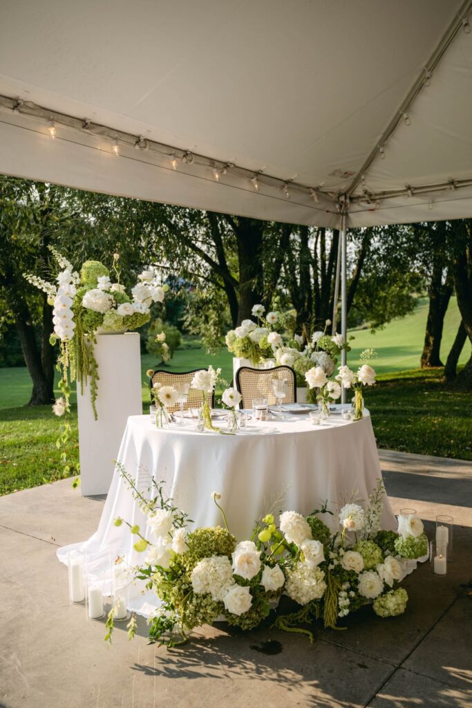 Wedding styling details by Amanda Jerome Events