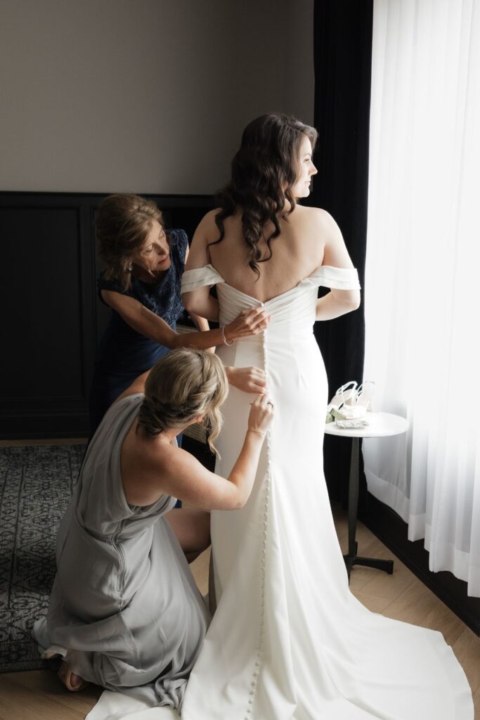 Bridal hairstyle by Urban Hair Spa in Blue Mountain