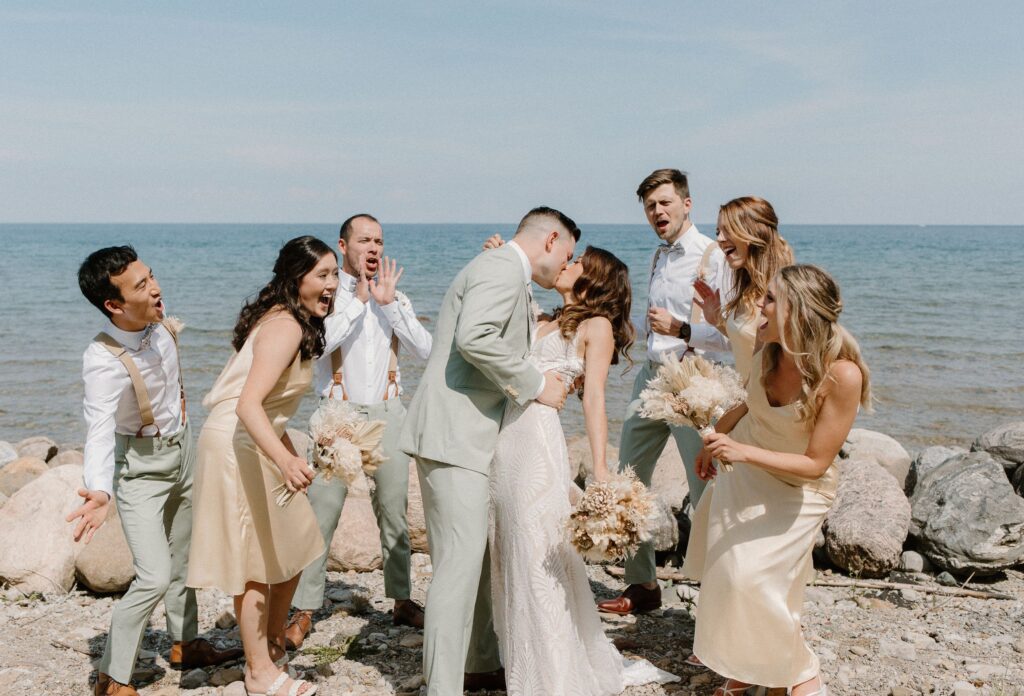 Real Georgian Bay Wedding Danielle and Matt Marie Scholz Photography