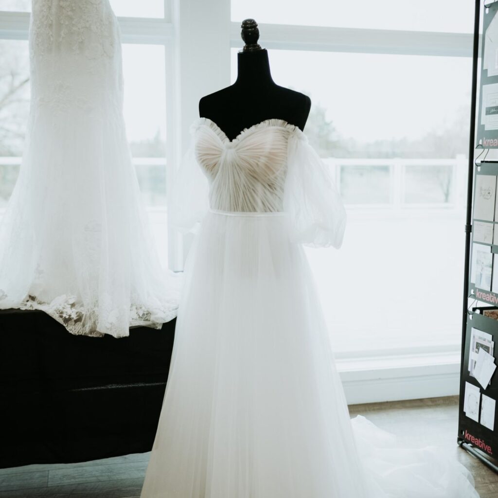 Pure Elegance Bridal Feature Wedding Dress