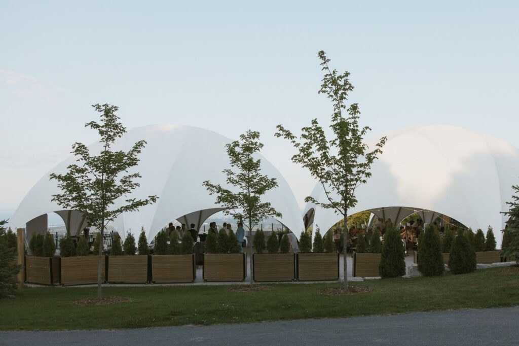 Off-Piste Wedding reception space at Blue Mountain
