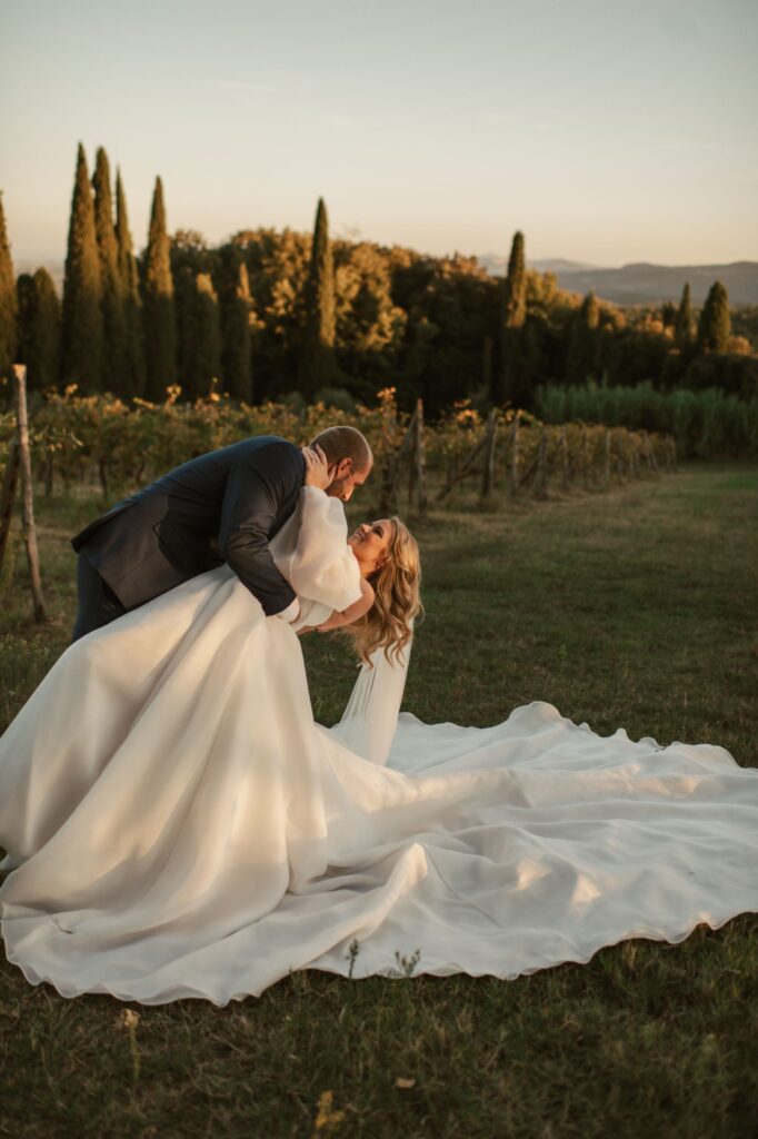 Madeline Kimberley Photography - Jane & Jarrett Wedding - Bride & Groom Golden Hour