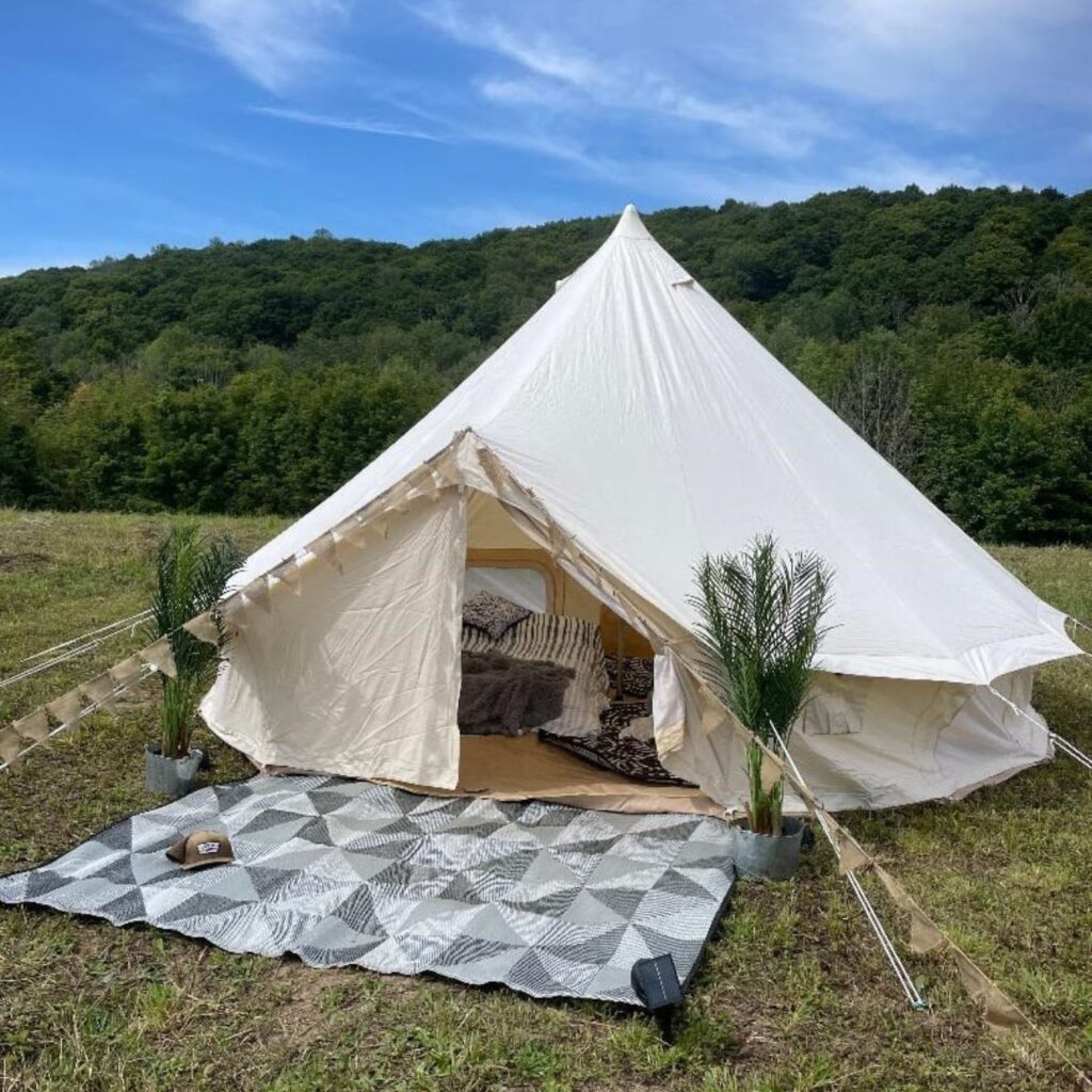 Glamping, Games, Rentals, Collingwood, Built by Barron, Tent