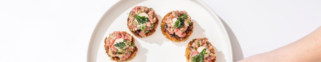 mcewan canapes for a wedding