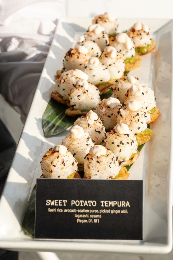 Plated wedding dish by McEwan Catering in Collingwood