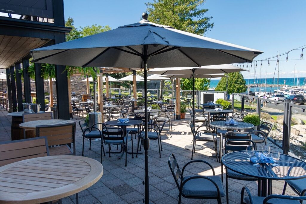 Exterior of McEwan Venues The Port Tavern wedding space in Blue Mountain