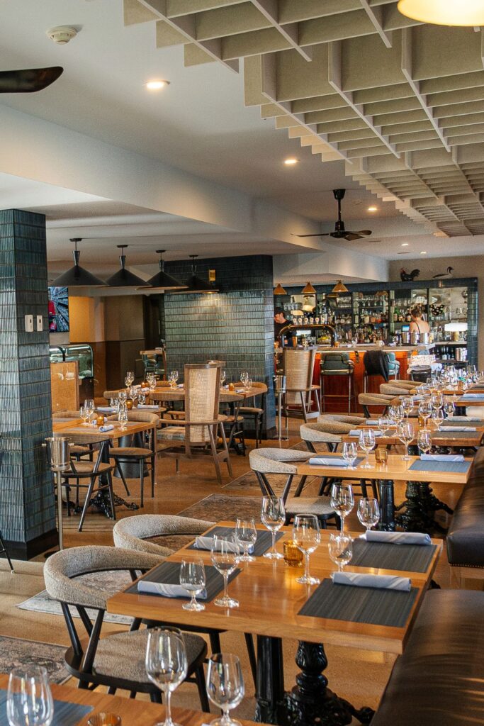 Wedding table setting at McEwan Venues in Georgian Bay