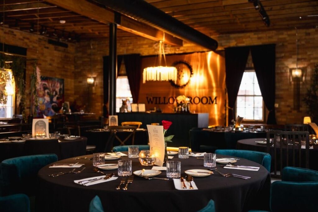 Micro wedding celebration at The Willow Room