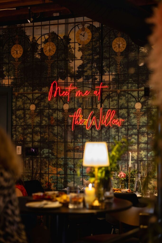 Micro wedding celebration at The Willow Room